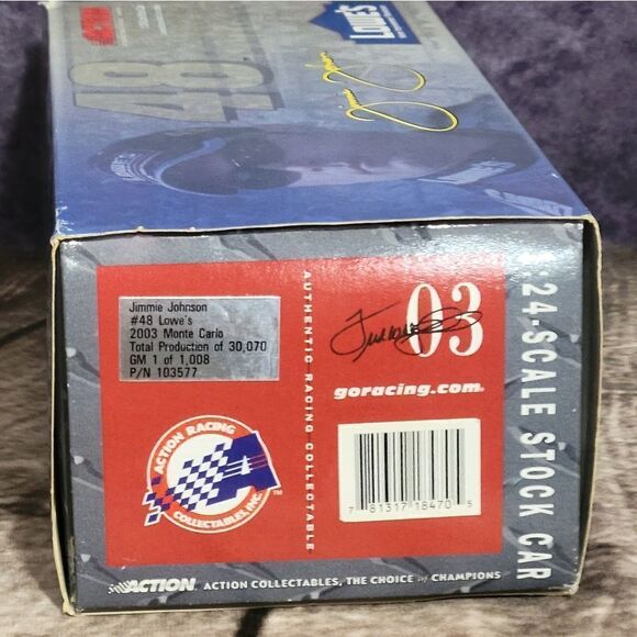 Jimmy Johnson # 48 Lowes Car - Picture 6 of 9